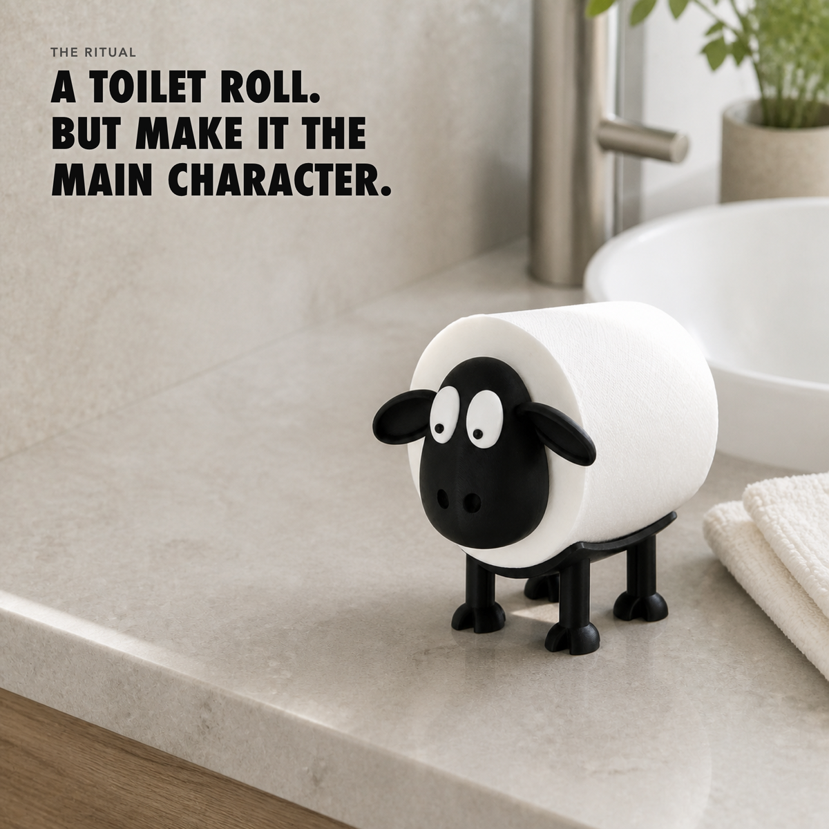 Timmy™ - Toilet-Roll Holder — scale use — view 04