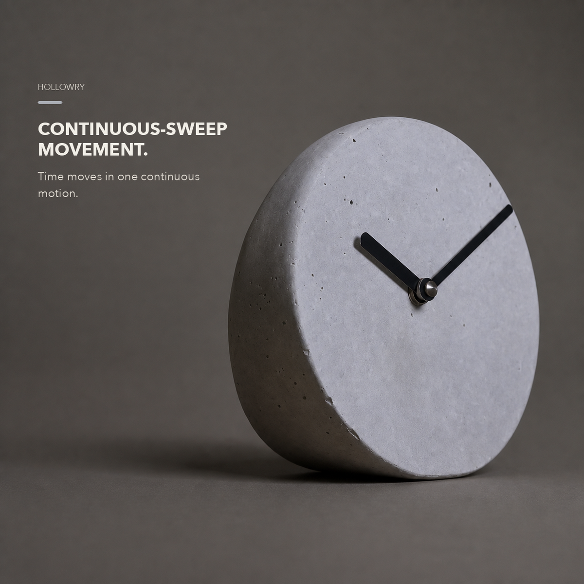 Stoned™ - Concrete Table Clock — other — view 07