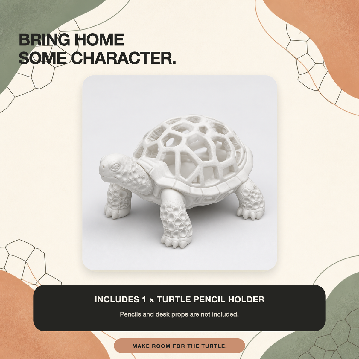 Shelldon™ - Turtle Pencil Holder — other — view 09