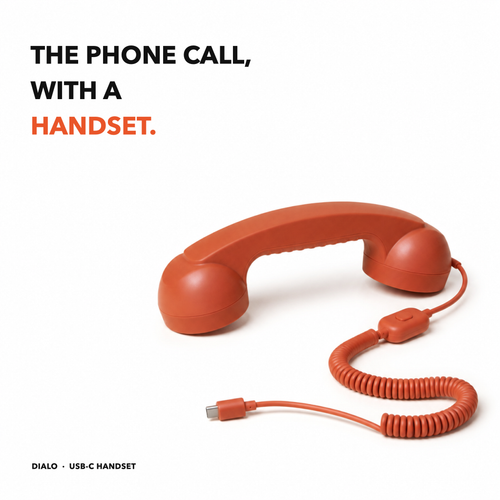 Olá - USB-C Handset — plain product — view 02