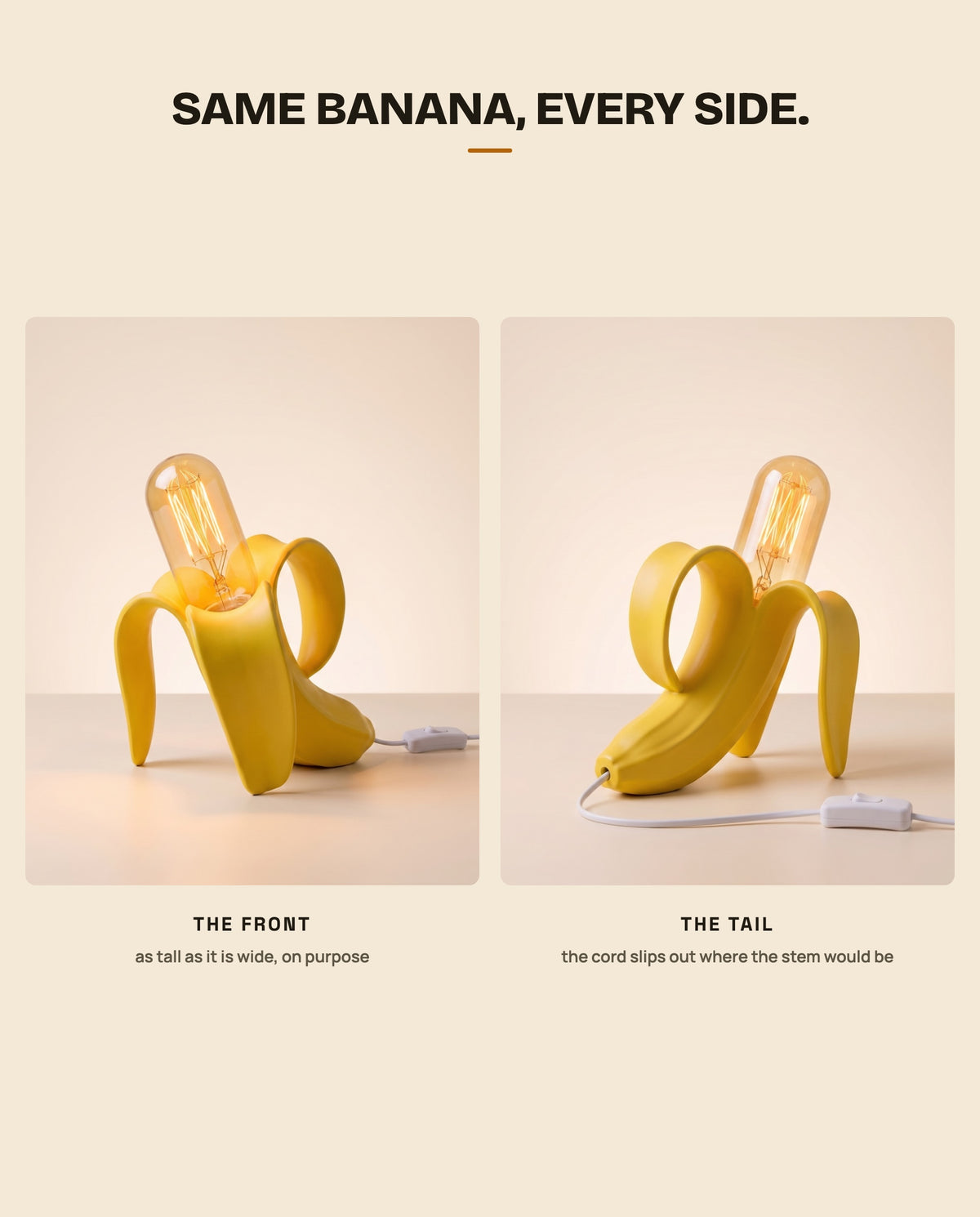 Mowz™ - Banana Lamp — detail — view 08
