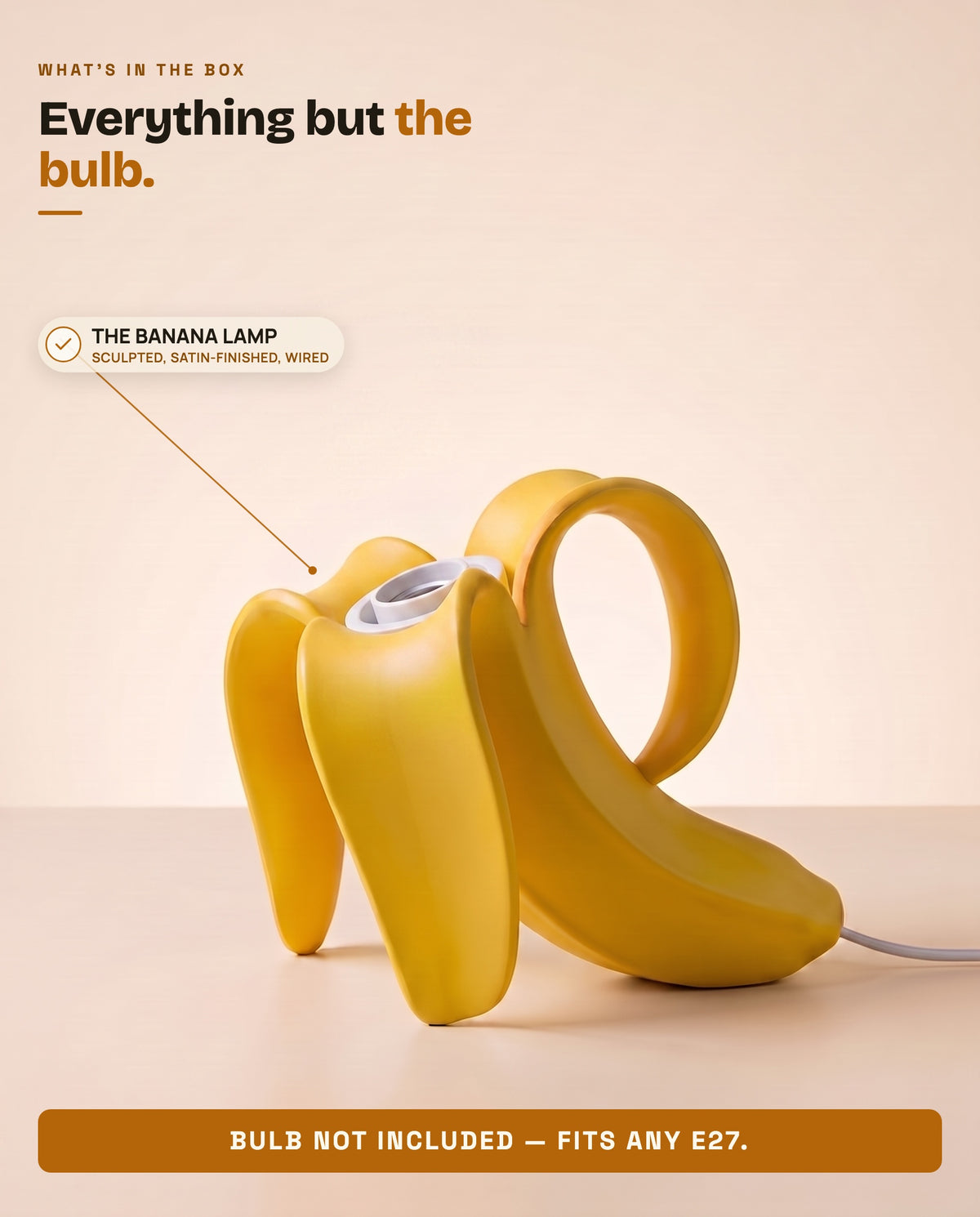 Mowz™ - Banana Lamp — detail — view 06