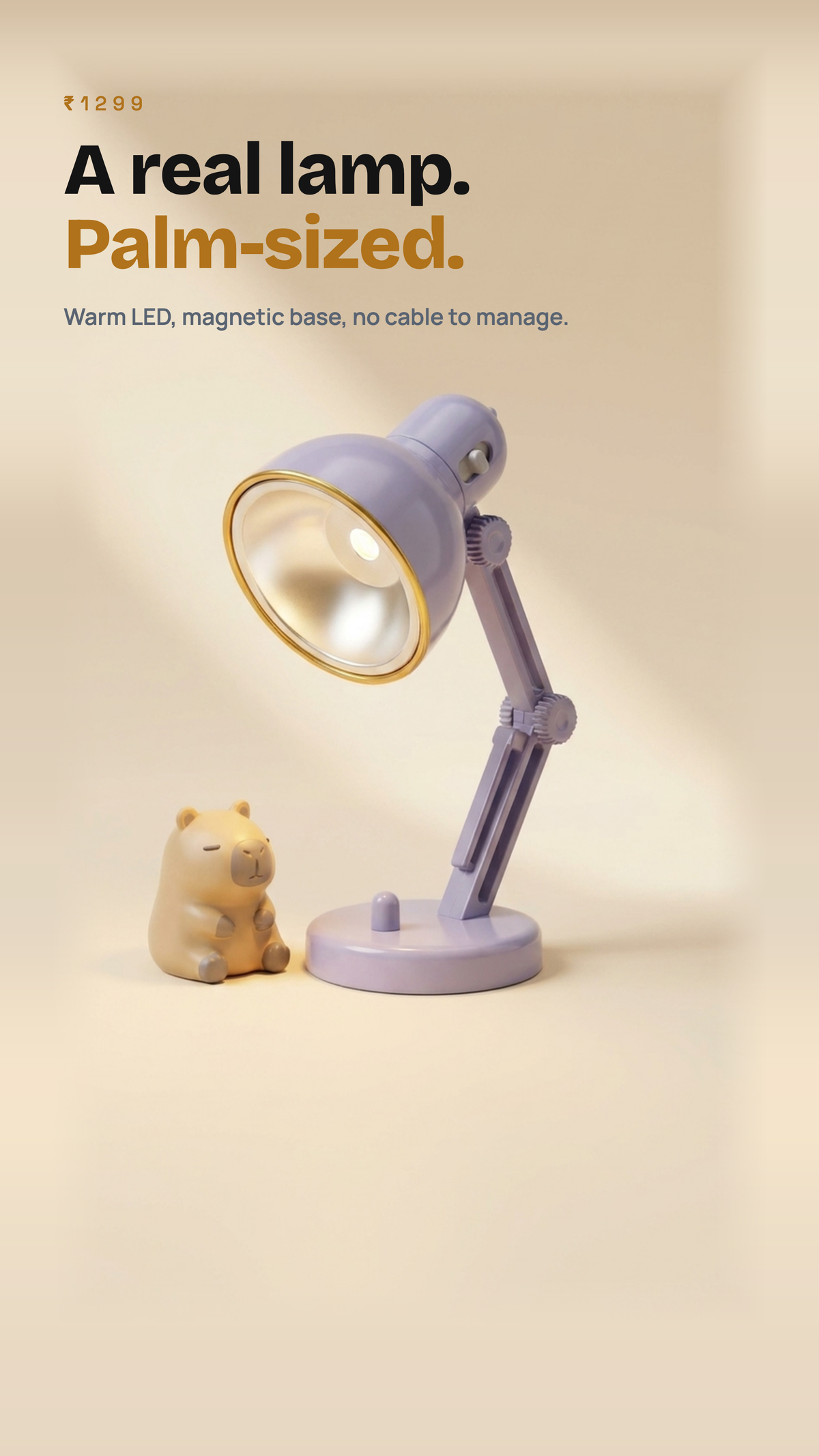 Lantern™ - Mini Desk Lamp — plain product — view 09