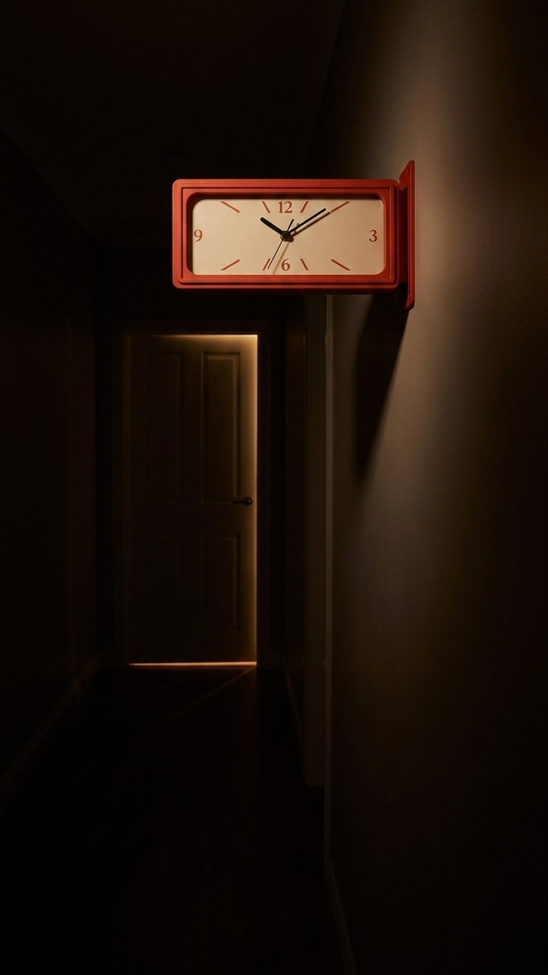 Ticker™ - Double-Sided Clock — plain product — view 03
