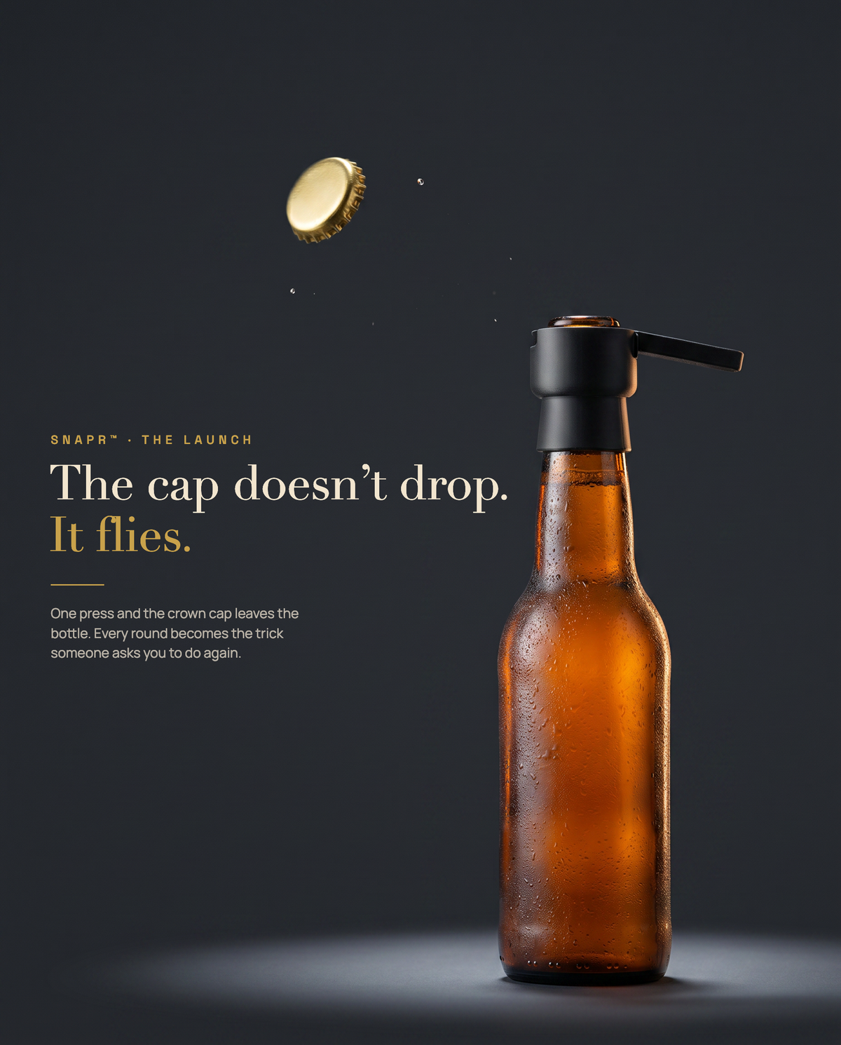 Snapr™ - Bottle Opener — hook text — view 07