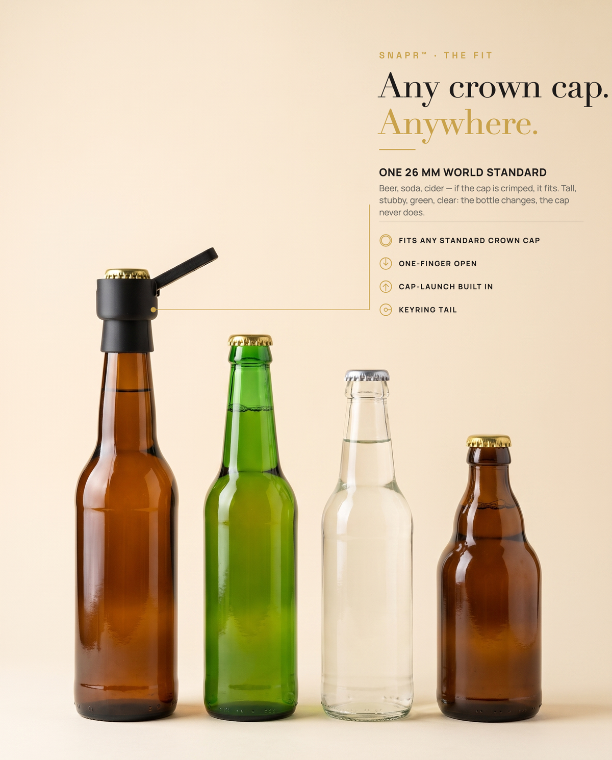 Snapr™ - Bottle Opener — detail — view 10