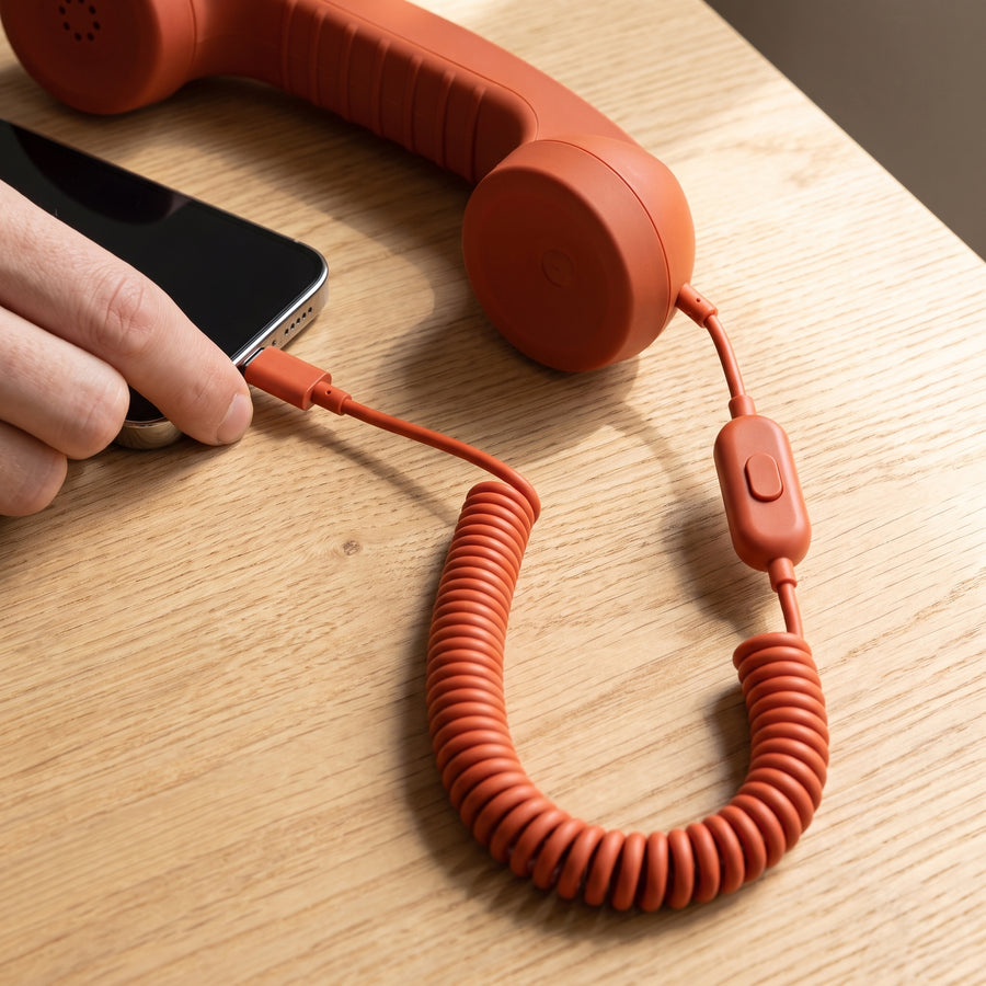 Plugged in, not paired.