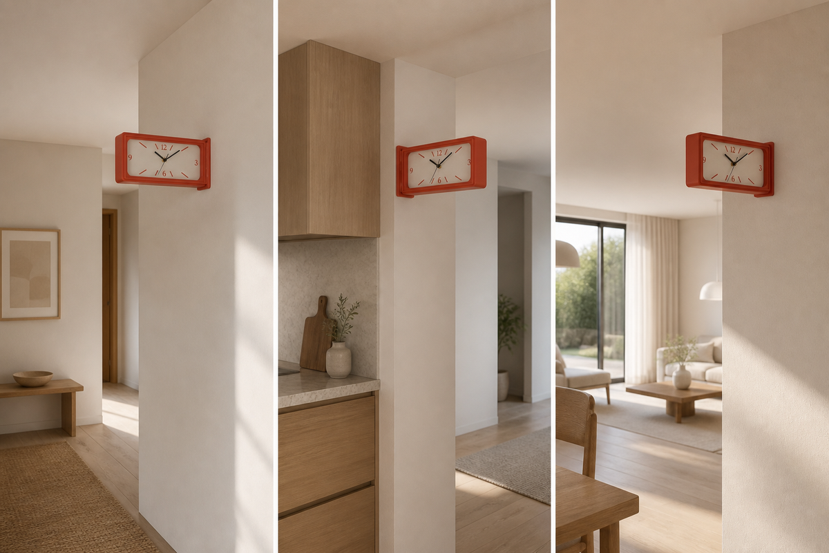 Ticker™ - Double-Sided Clock — other — view 06
